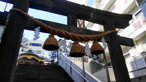 高輪神社の鳥居
