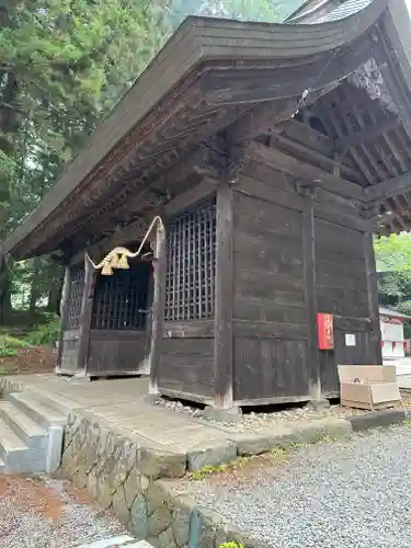 河口浅間神社の山門・神門