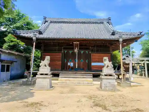 鹿島神社の本殿・本堂