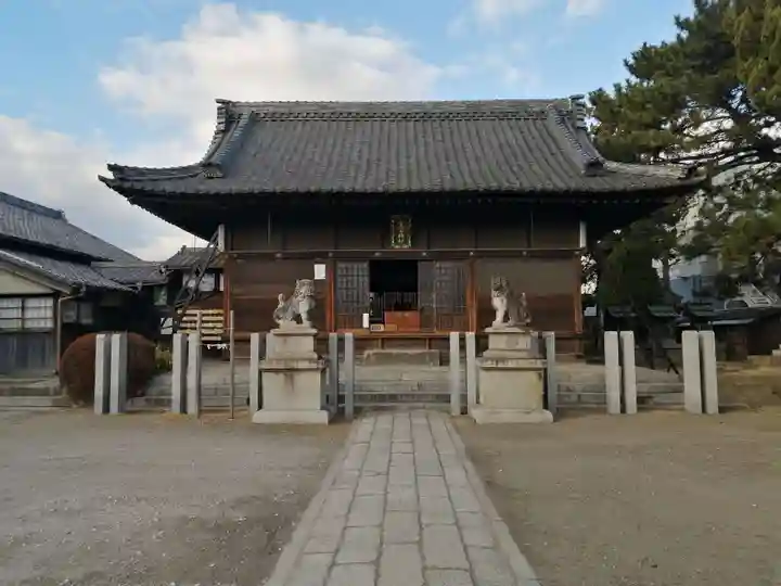 業葉神社の本殿・本堂