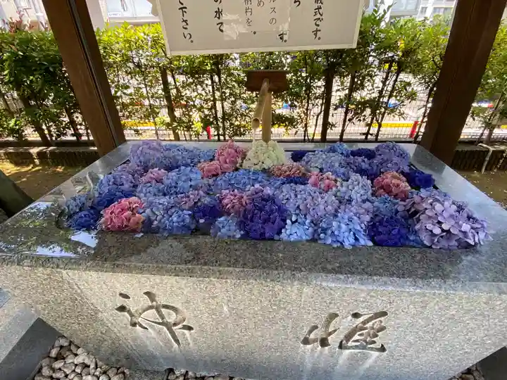 桜神宮の手水舎