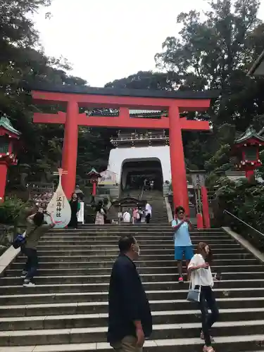 江島神社の鳥居