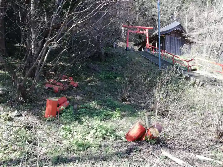 源泉神社の自然