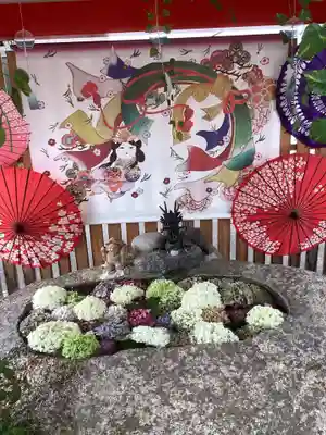 別小江神社の手水舎