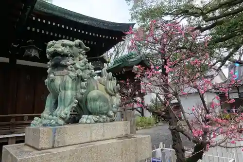 生根神社の狛犬