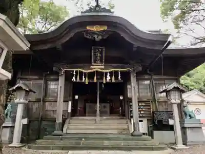 津田八幡神社の本殿・本堂
