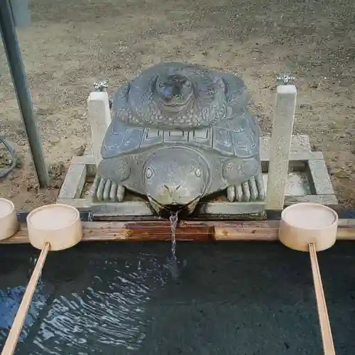 白子神社の手水舎