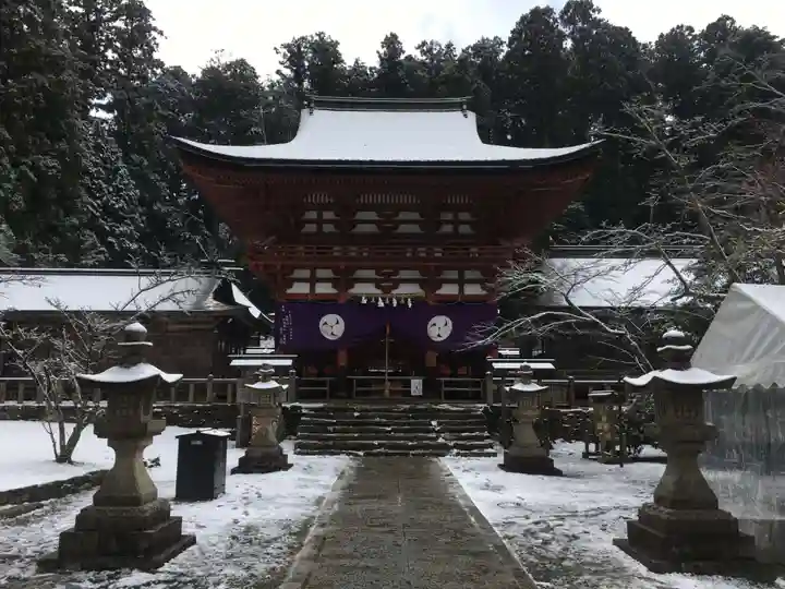 丹生都比売神社の山門・神門