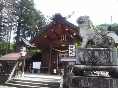 大間々神明宮の狛犬
