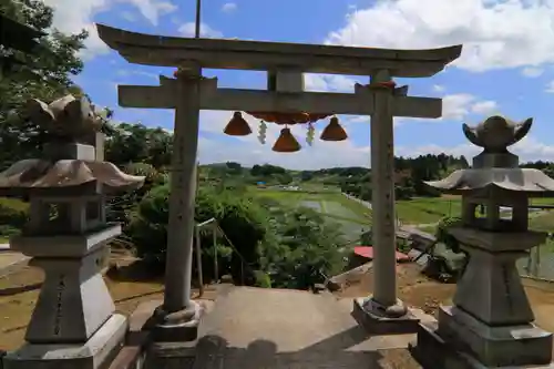 長屋神社の鳥居