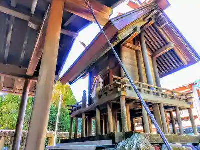 由乃伎神社の本殿・本堂