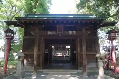 四本木稲荷神社の山門・神門