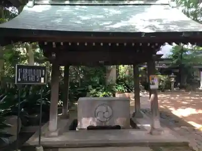 奥澤神社の手水舎