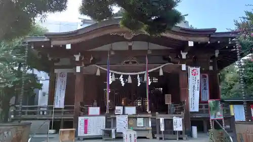 鳩森八幡神社の本殿・本堂
