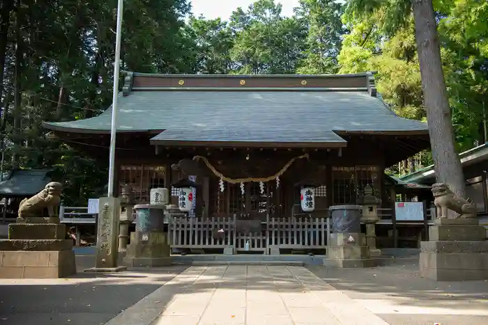 西堀 氷川神社の本殿