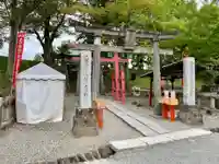 鶴ケ城稲荷神社の鳥居