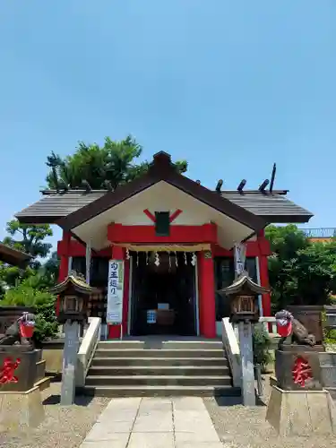 元郷氷川神社の本殿・本堂