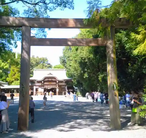 氷上姉子神社（熱田神宮摂社）の鳥居