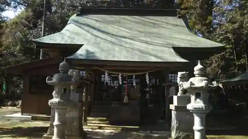 弓田香取神社の本殿・本堂