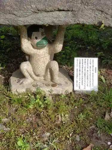 到津八幡神社の狛犬