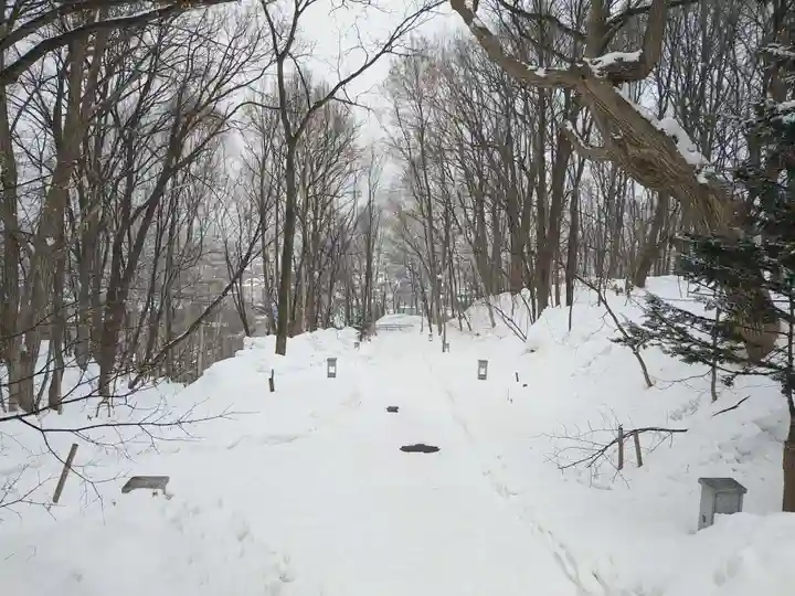 鷹栖神社の景色