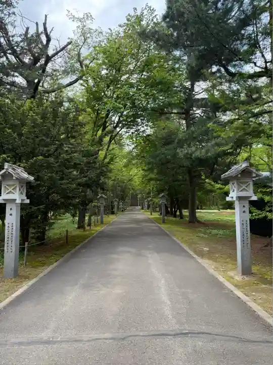 音更神社の景色