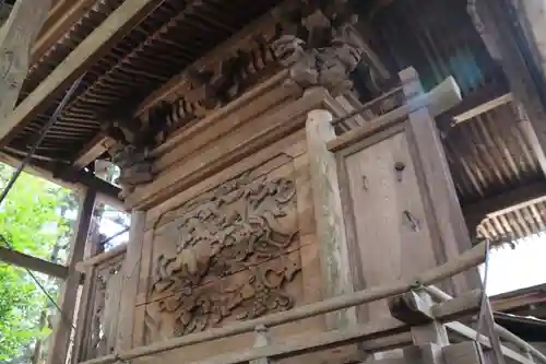 八幡神社の本殿・本堂