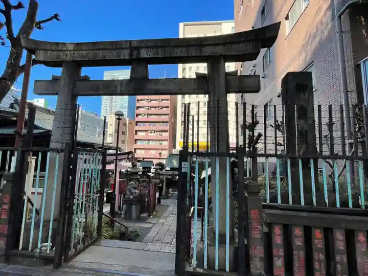 柳森神社の鳥居