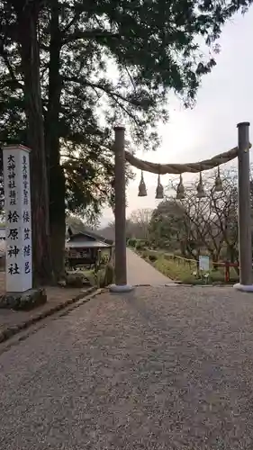 檜原神社（大神神社摂社）の鳥居