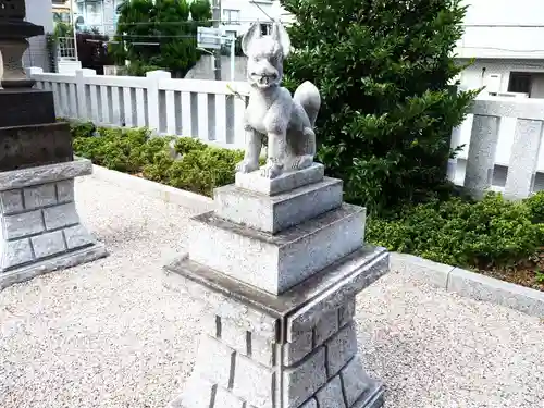 藤森稲荷神社の狛犬