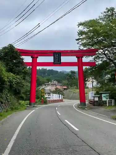 高龍神社　奥之院(新潟県)
