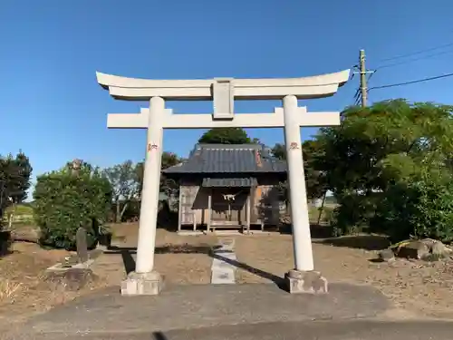 鹿島神社の鳥居