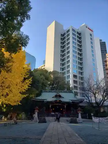 金王八幡宮の本殿・本堂