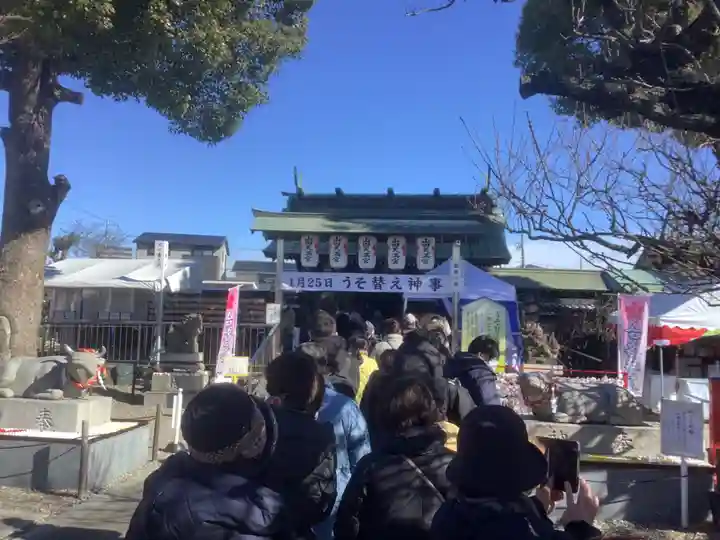 山田天満宮のお祭り