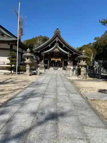 寺津八幡社（寺津町）の本殿・本堂