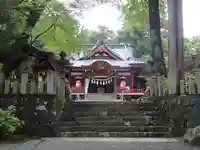 山中浅間神社の本殿・本堂