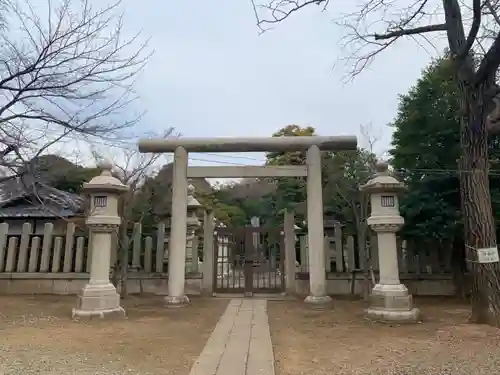 護国寺の鳥居
