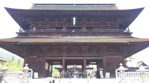 善光寺の山門・神門