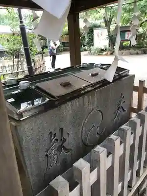 代々木八幡宮の手水舎