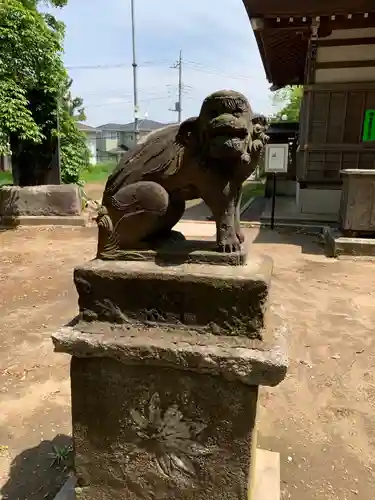 上下諏訪神社の狛犬