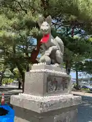 竹駒神社の狛犬