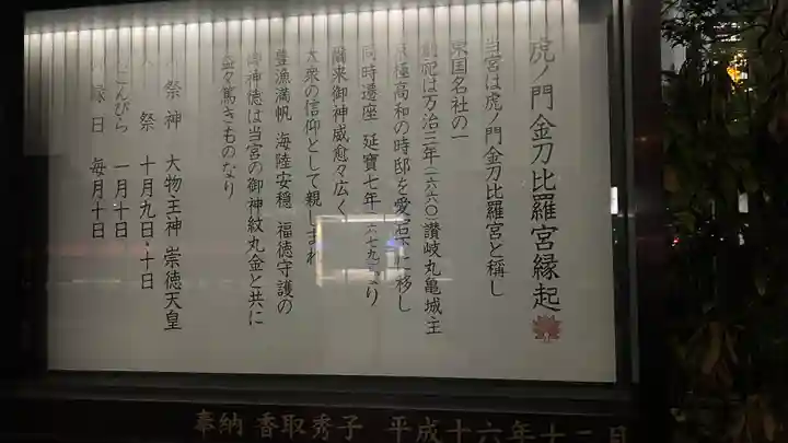 虎ノ門金刀比羅宮(東京都)