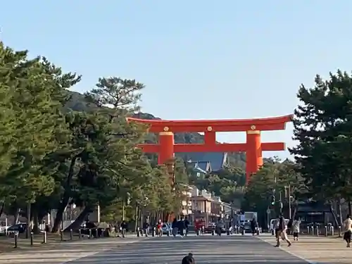 平安神宮の鳥居