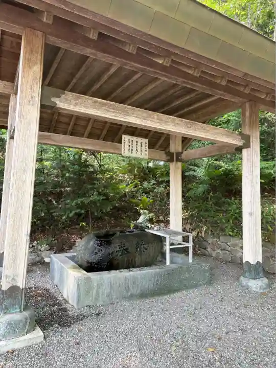 足寄神社の手水舎
