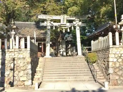 川面神社の鳥居