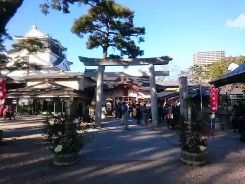 龍城神社の鳥居