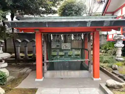 くまくま神社(導きの社 熊野町熊野神社)の手水舎