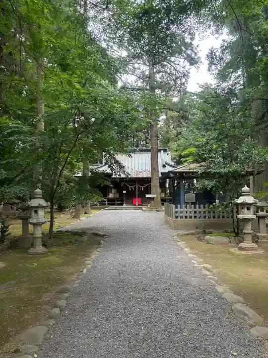 生品神社の本殿・本堂