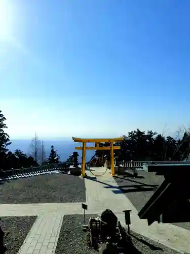 秋葉山本宮 秋葉神社 上社の景色