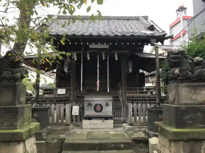 利田神社の本殿・本堂